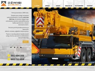 Podgląd dzwigi.zlublina.pl
