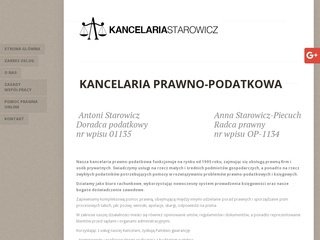 Podgląd kancelariastarowicz.pl
