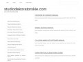 Podgląd studiodekoratorskie.com