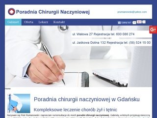 Podgląd chirurgnaczyniowygdansk.com.pl