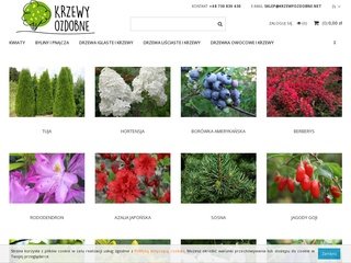 Podgląd https://krzewyozdobne.net