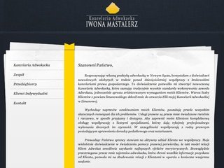 Miniaturka adwokat-mastalerz.pl