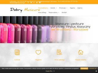 Podgląd dobrymanicure.pl