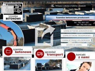 Podgląd szambobetonowe.net.pl