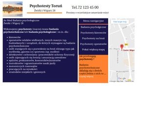 Podgląd psychotestytorun.pl