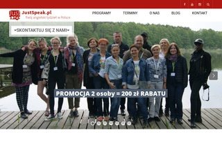 Podgląd justspeak.pl