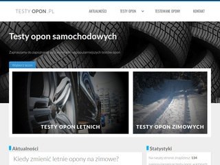 Podgląd testyopon.pl