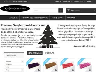 Podgląd krakowskiedzianiny.pl