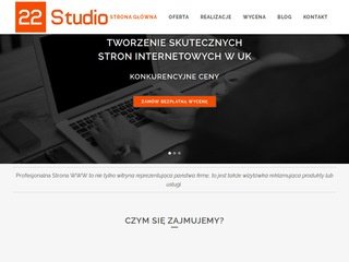 Podgląd 22studio.co.uk