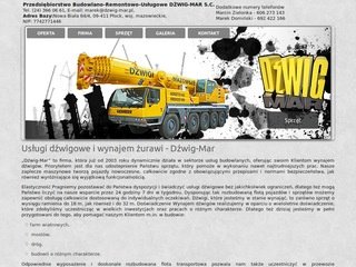 Podgląd dzwig-mar.pl