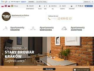 Podgląd apartamentywpolsce.pl