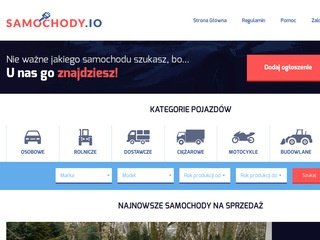 Podgląd https://samochody.io