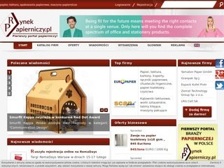 Podgląd https://www.rynekpapierniczy.pl/