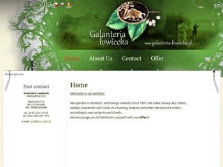 Podgląd galanteria-lowiecka.pl