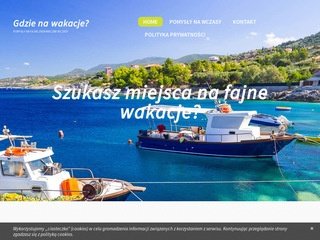 Podgląd gdzienawakacje.com.pl