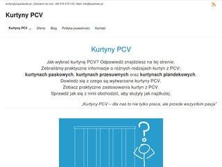 Podgląd kurtynypcvpaskowe.pl
