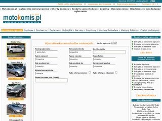 Podgląd motokomis.pl