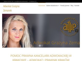 Podgląd kancelariazemanek.pl