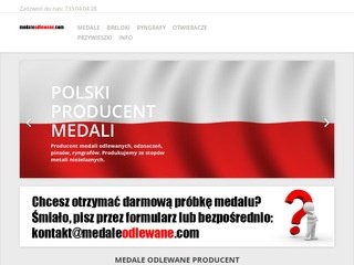 Podgląd https://medaleodlewane.com/