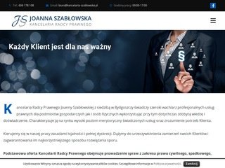 Podgląd https://kancelaria-szablowska.pl