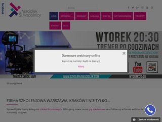 Podgląd https://szkoleniamaciolek.com