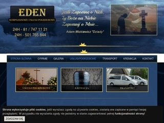 Podgląd https://www.edenpogrzeby.pl/