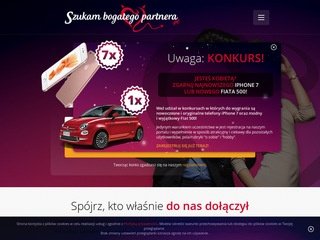 Podgląd szukambogategopartnera.pl