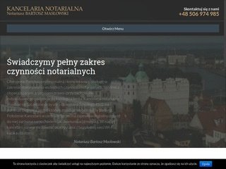 Miniaturka notariusz-maslowski.pl