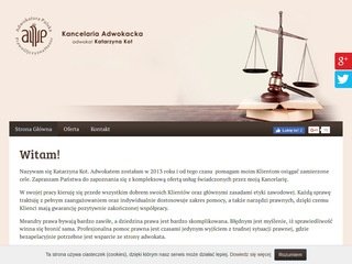 Podgląd katarzynakotadwokat.pl