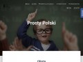Podgląd https://prostypolski.pl