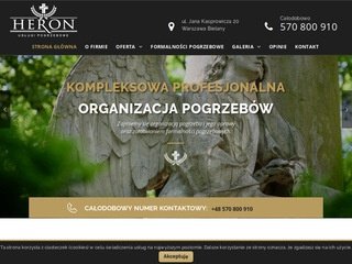 Podgląd https://heronpogrzeby.pl/