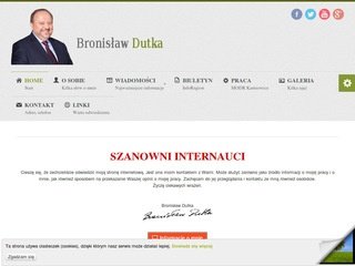 Podgląd bronislawdutka.pl