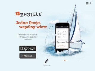 Podgląd https://www.zegluj.mobi