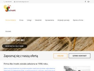 Podgląd https://abcinsekt.pl/