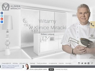 Podgląd klinikamiracki.pl