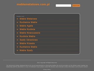 Podgląd meblemetalowe.com.pl