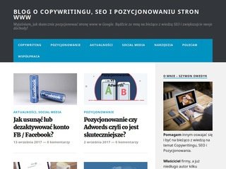 Podgląd blog.copywriterexpert.pl