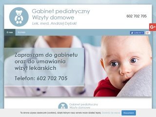 Podgląd pediatrawizytydomowe.waw.pl