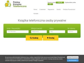 Podgląd https://ksiazkatelefoniczna.info