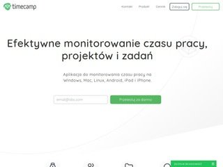 Podgląd https://www.timecamp.pl