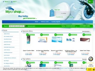 Podgląd https://mylenshop.com