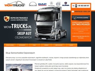 Podgląd wowtrucks.pl