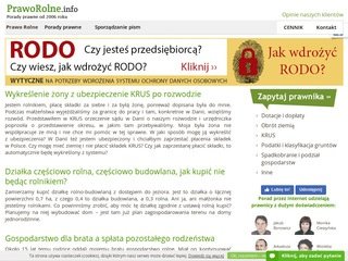 Podgląd https://www.praworolne.info
