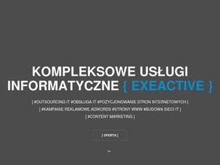 Podgląd exeactive.pl