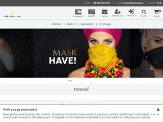 Podgląd https://www.ideamask.pl