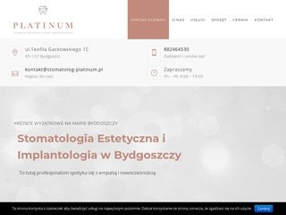Podgląd https://stomatolog-platinum.pl/