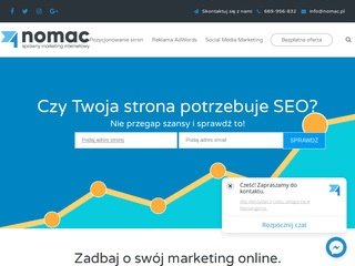 Podgląd https://nomac.pl