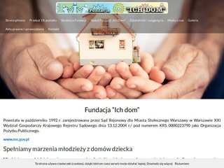 Podgląd fundacja-ich-dom.com