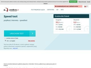 Podgląd predkosc.pl