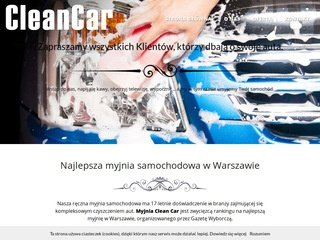 Podgląd cleancarmyjnia.pl
